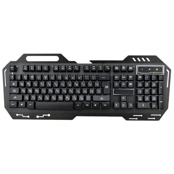 Клавіатура UKC KEYBOARD GK KW-900/4400 дротова з підсвічуванням мембранна