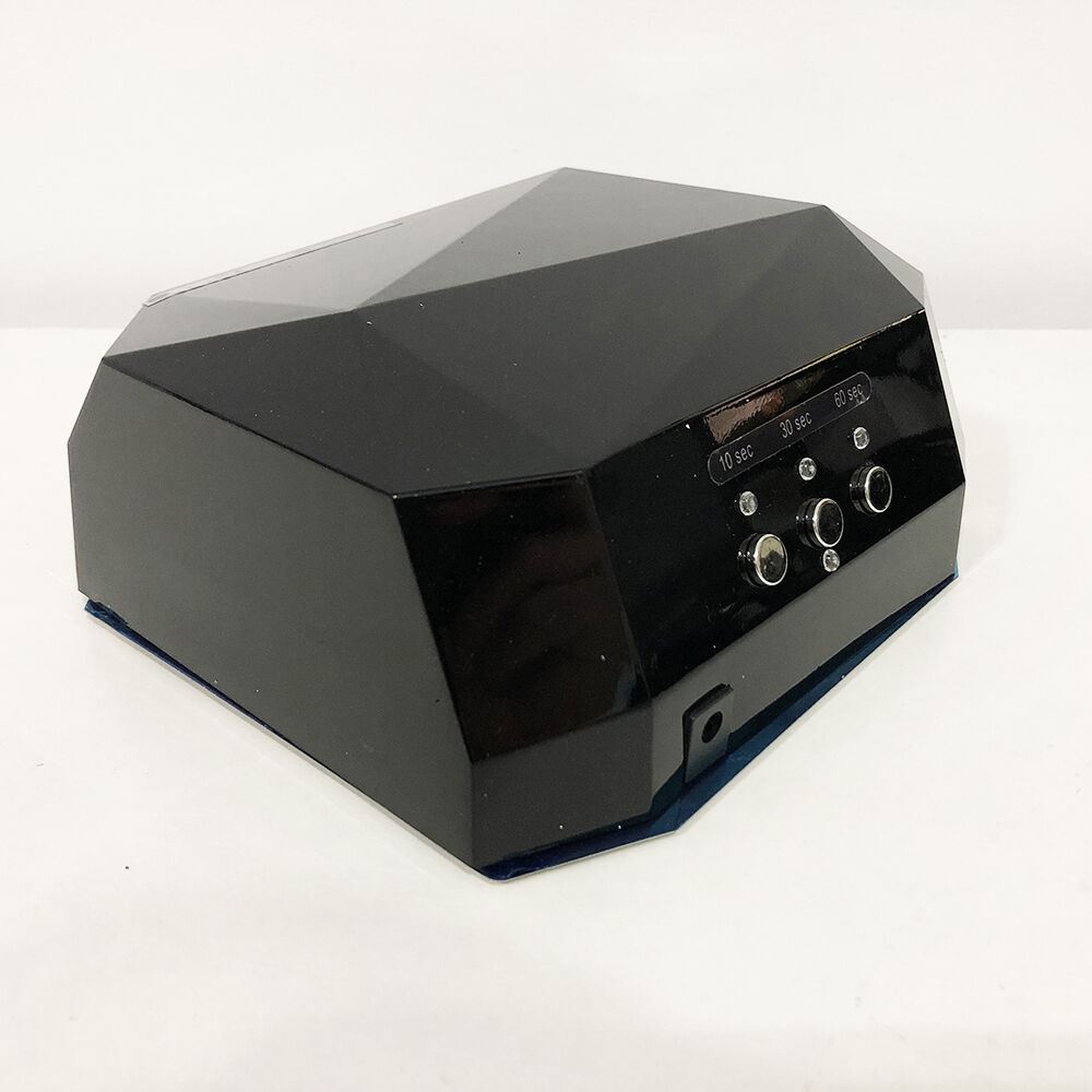 Сушарка для нігтів, лампа для гель лаку UV LAMP CCF+LED, Лампа для манікюру та педикюру. Колір: чорний