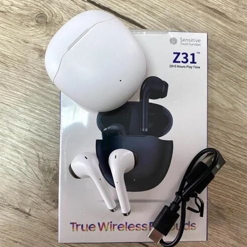 Бездротові Вакуумні Bluetooth навушники в кейсі UKC True Wireless Earbuds Z31