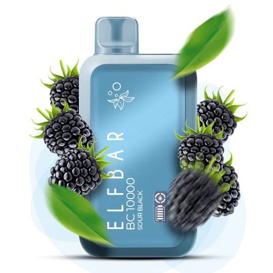 Elf Bar BC10000. Чорна Смородина (Blackcurrant)