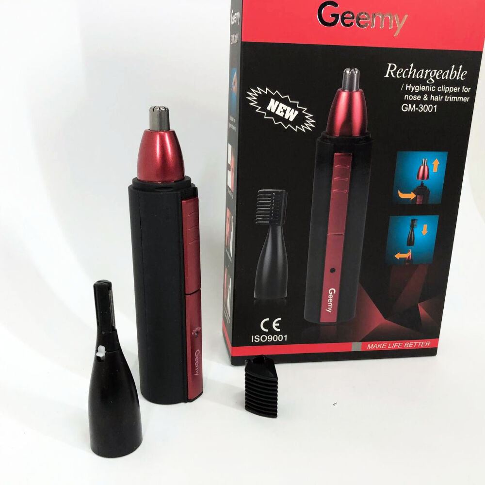 Тример Gemei GM-3001 для носа та вух, бездротова електробритва, тример для вусів, тример бездротовий