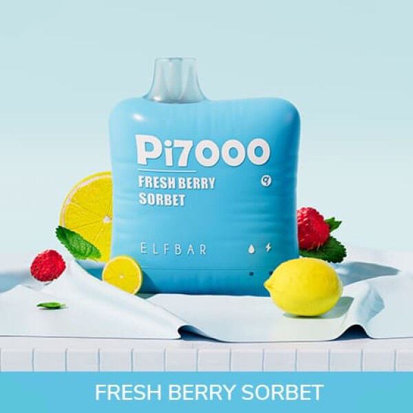 Elf Bar Pi7000. Ягідний мікс (Fresh Berry Sorbet)