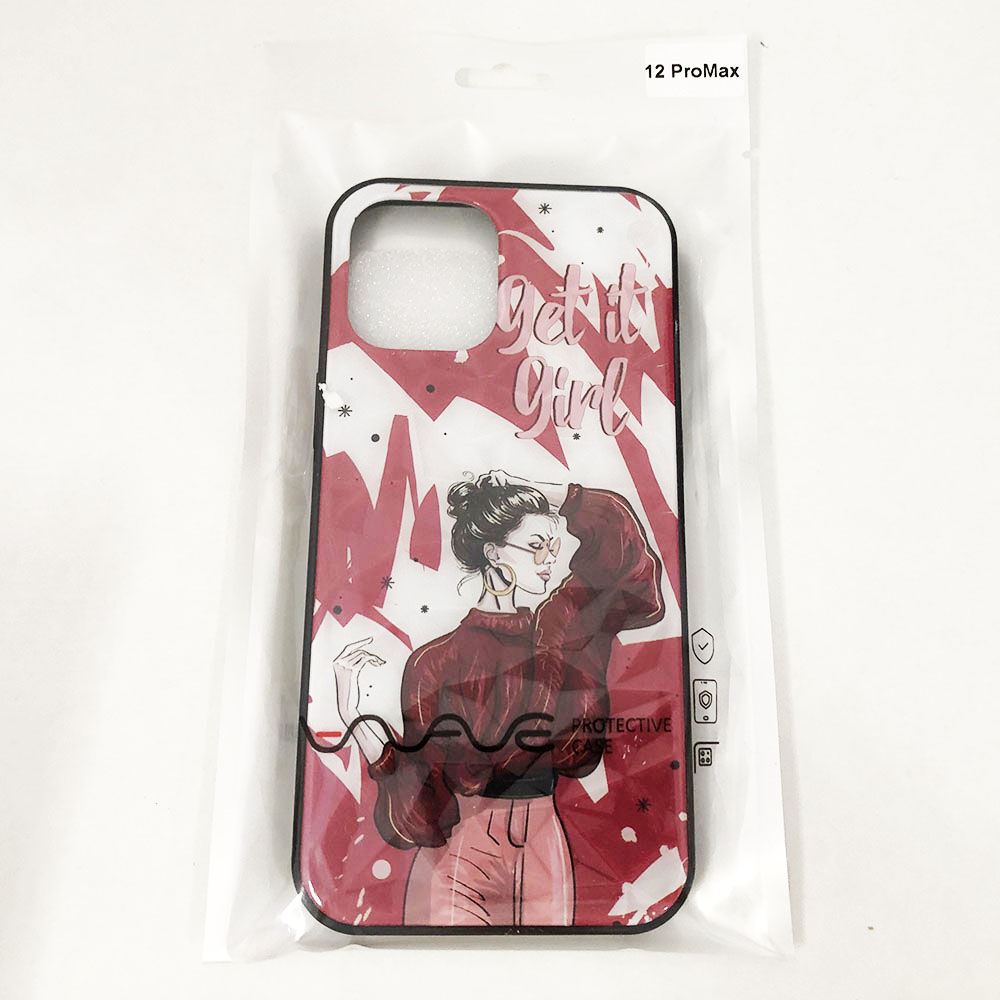 Чохол Apple Iphone 12 Pro Max. Get it girl! червоний
