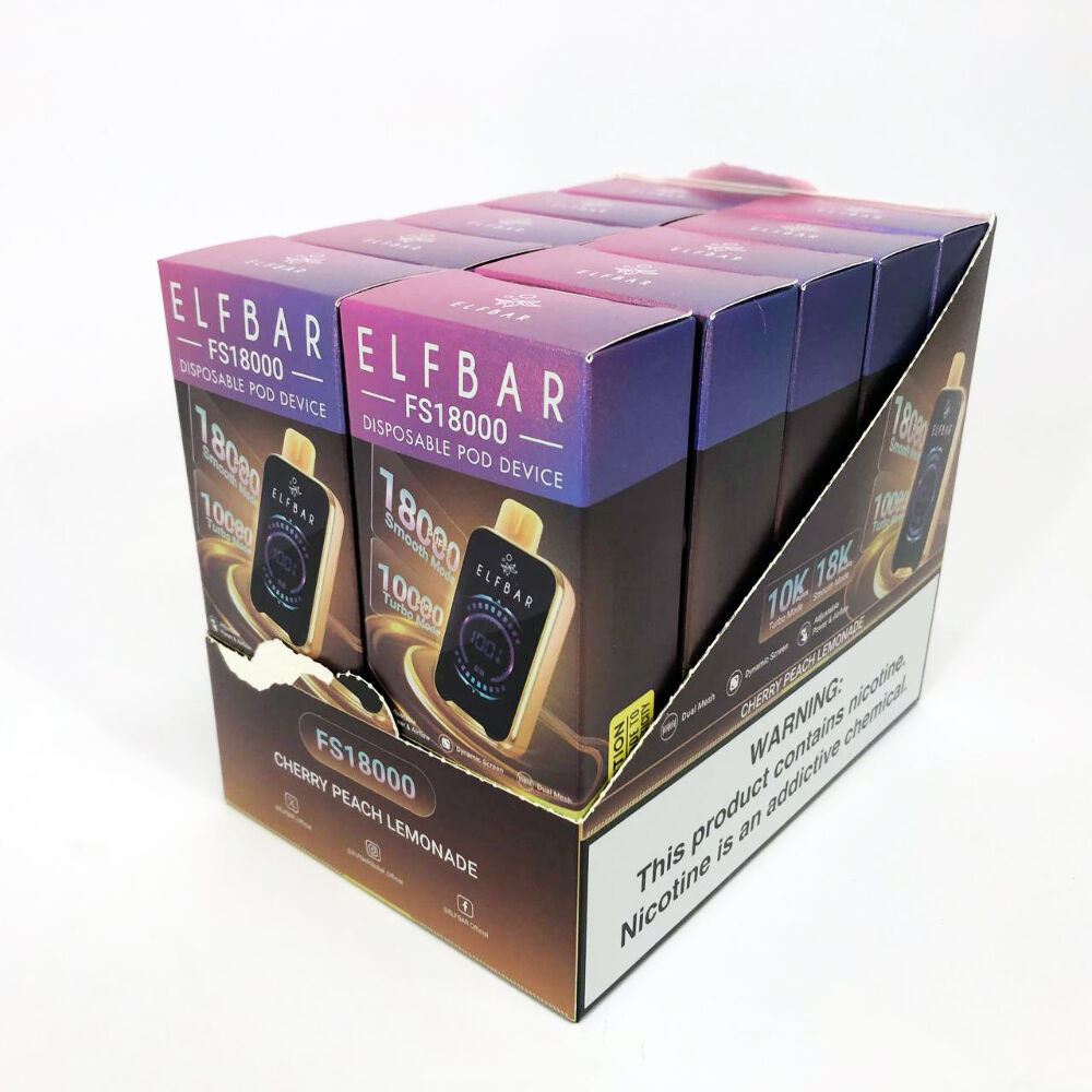 ELF BAR FS18000 5%. Вишня Персик Лимон (Cherry Peach Lemon)