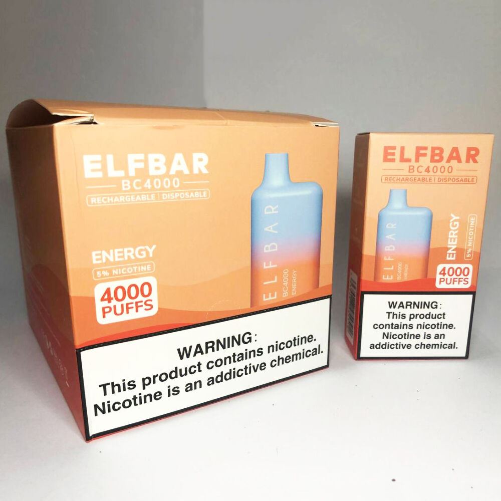 Elf Bar BC4000 Original 5% перезаряжаемый под. Энергетик