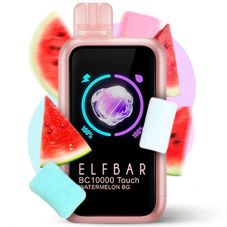 Батончик Elf BC10000 Touch. Арбузная жвачка (Watermelon Bubble Gum)