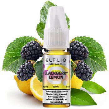 Рідина ELFLIQ 10мл 5%. Ожина Лимон (Blackberry Lemon)