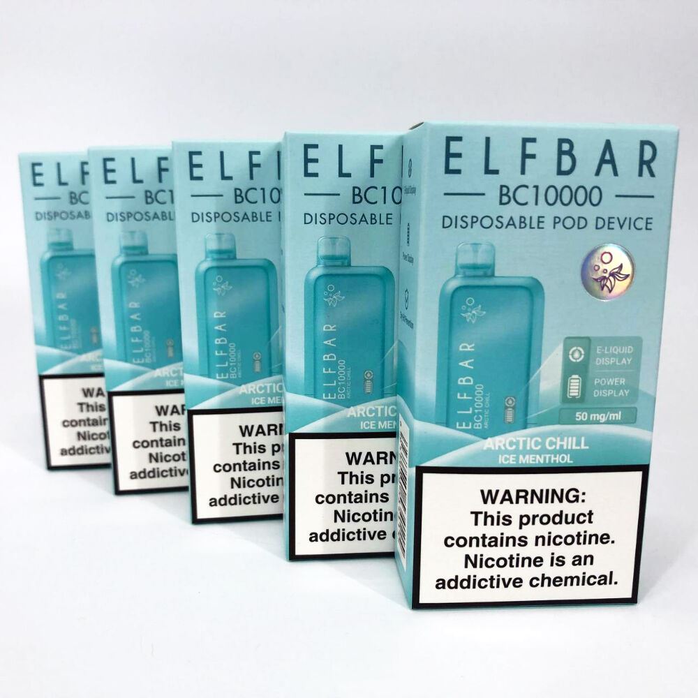 Elf Bar BC10000. Крижаний Ментол (Ice Mentol)