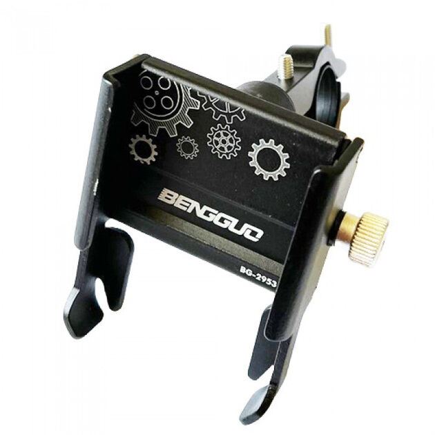 Велотримач під телефон BENGGUO BG-2953 ALUMINUM велосипедний тримач
