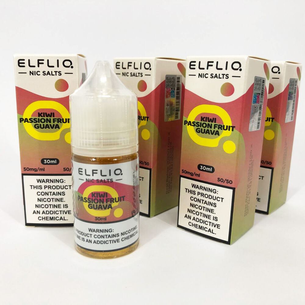 Рідина ELFLIQ 30мл 5%. Ківі Маракуя Гуава (Kiwi Passionfruit Guava)