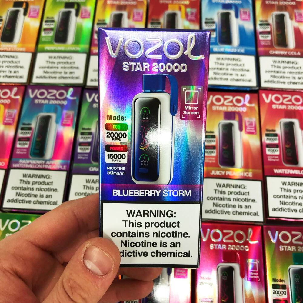 Vozol Star 20000. Чорниця (Blueberry Storm)