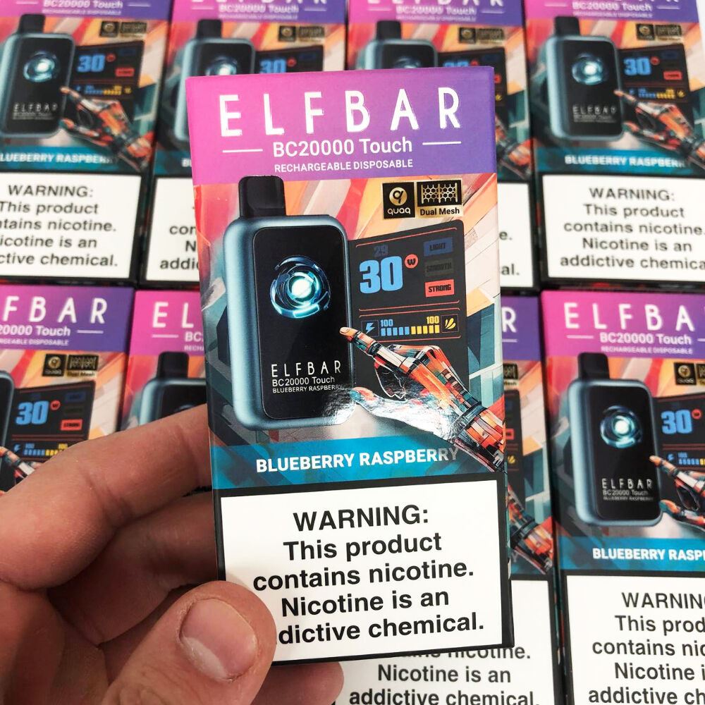 ELF BAR ВС20000 TOUCH. Чорниця Малина (Blueberry Raspberry)