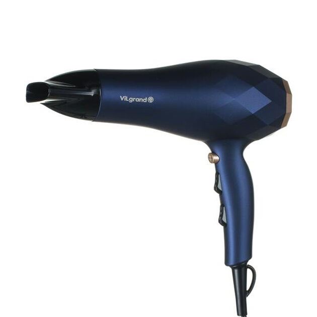 Фен VILGRAND VHD 2424TI. Колір: синій