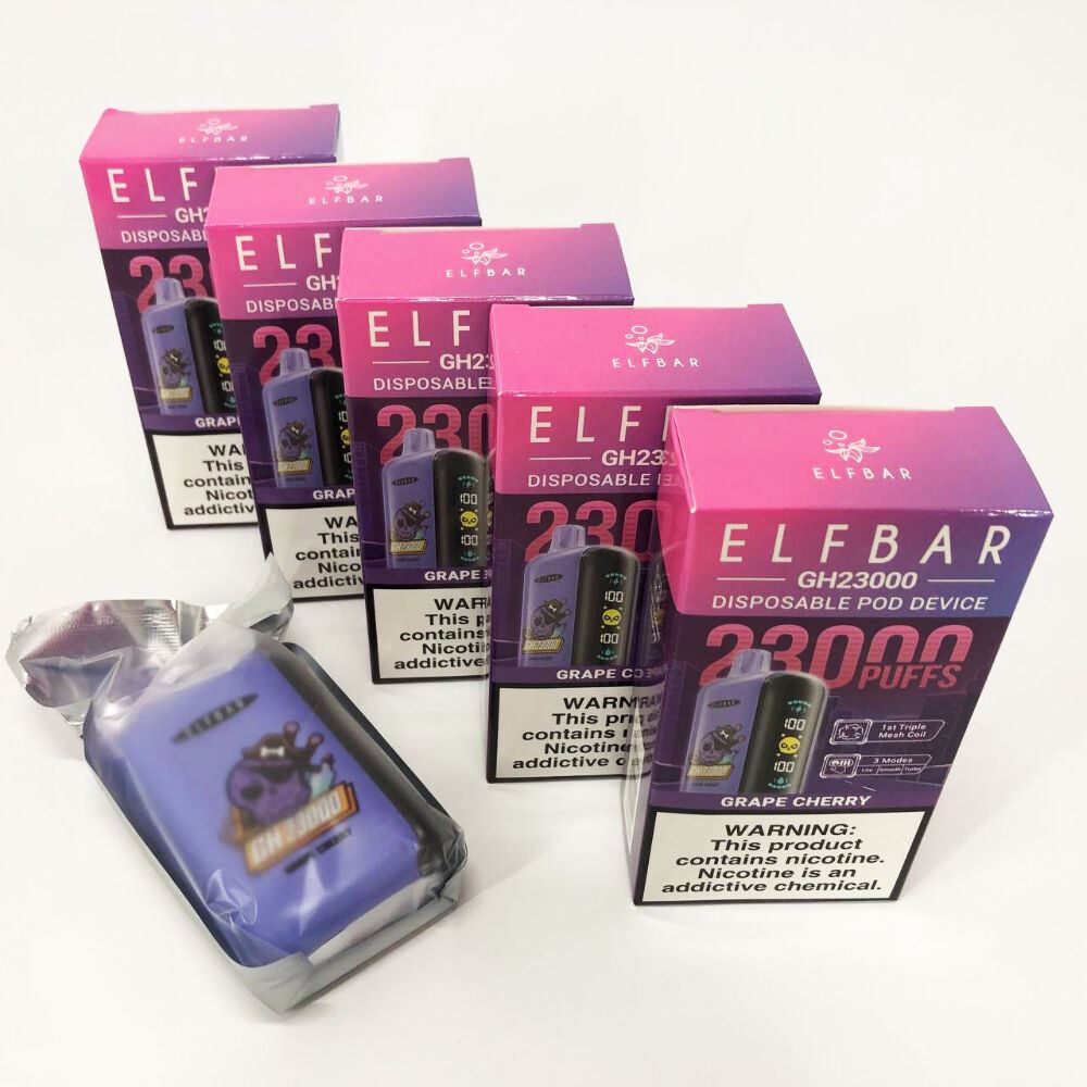 ELF BAR GH 23000 5%. Виноград Вишня (Grape Cherry)