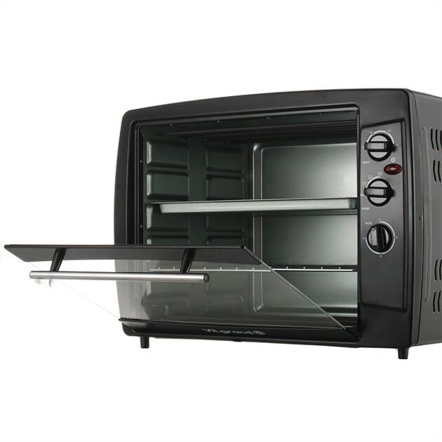 Електрична піч VILGRAND VEO650-14. Колір: чорний