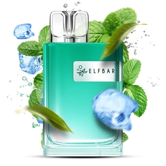 Elf Bar CR8000. М'ята (Sea Breeze Mint)