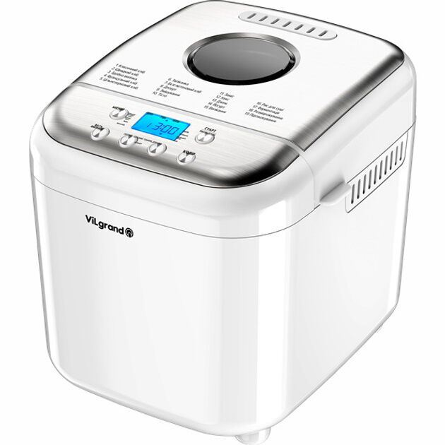 Хлібопічка ViLgrand VBM6091. Колір: білий