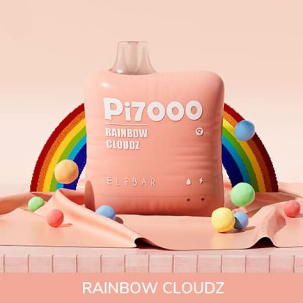 Elf Bar Pi7000. Скітлс (Rainbow Cloudz)