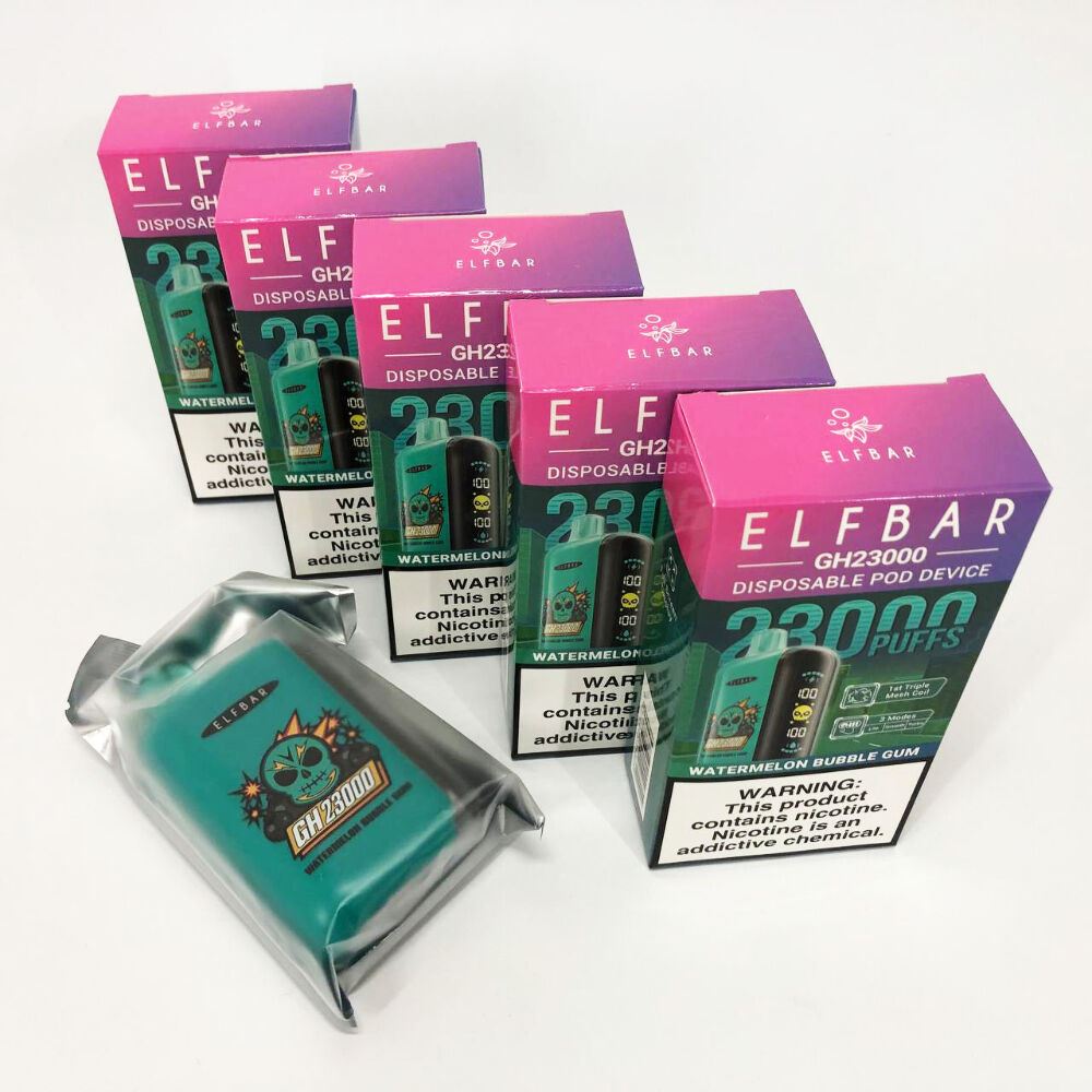 ELF BAR GH 23000 5%. Кавунова жувальна гумка (Watermelon Bubble Gum)