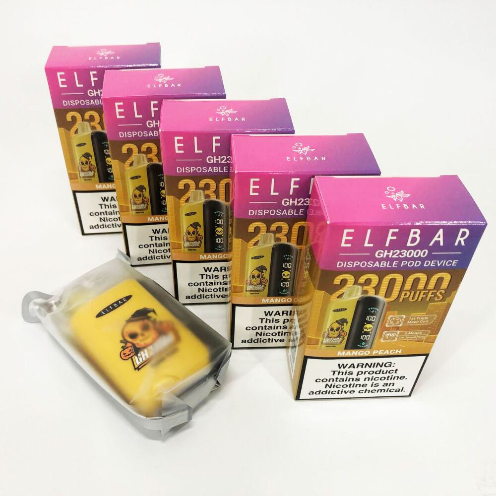 ELF BAR GH 23000 5%. Манго Персик (Mango Peach)