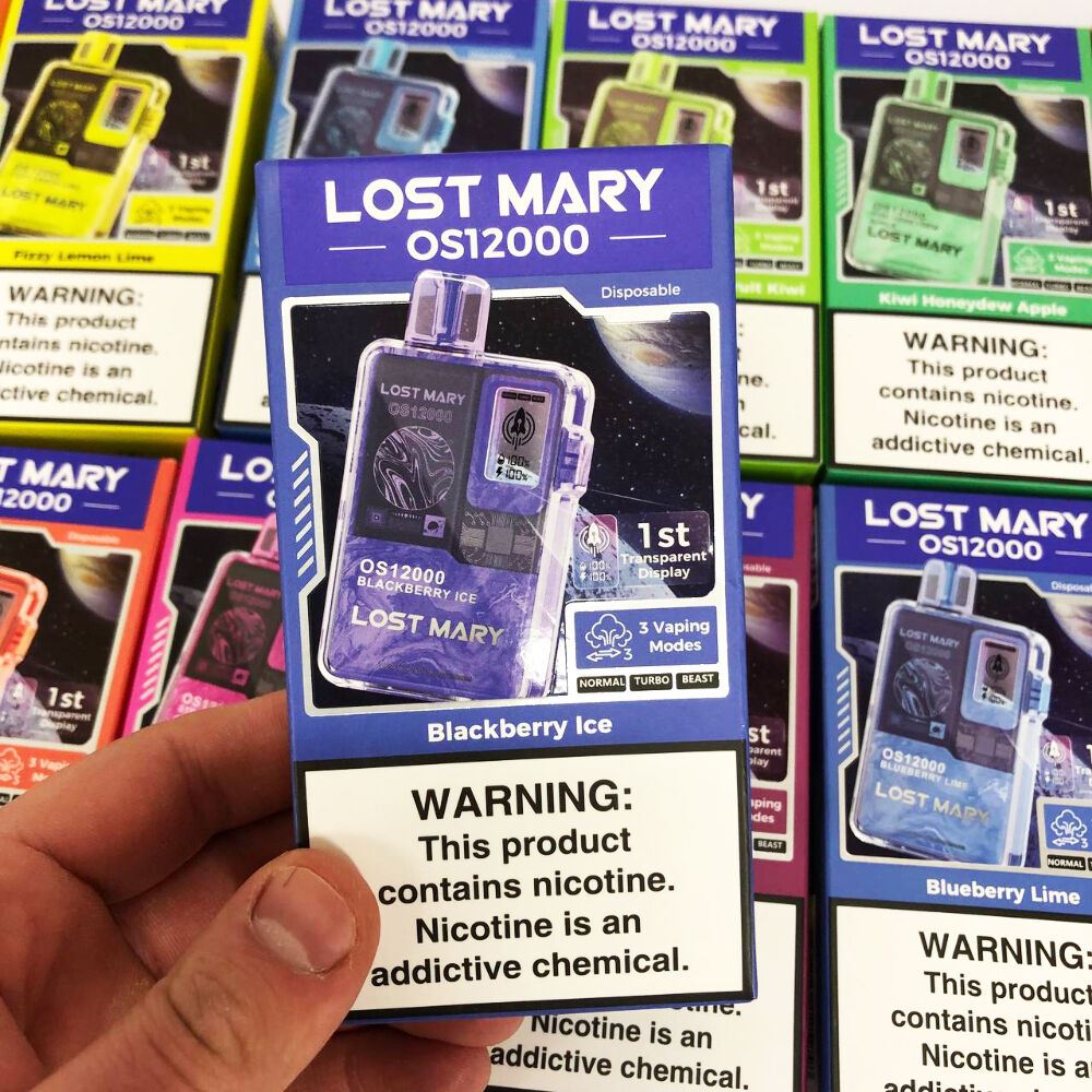 Lost Mary OS12000. Ожина (Blackberry Ice)
