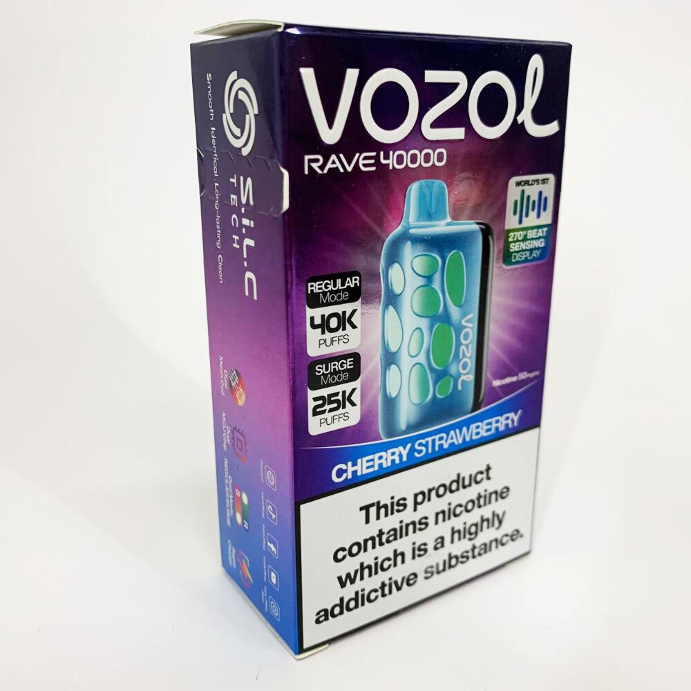Vozol Rave 40000. Вишня Полуниця (Cherry Strawberry)