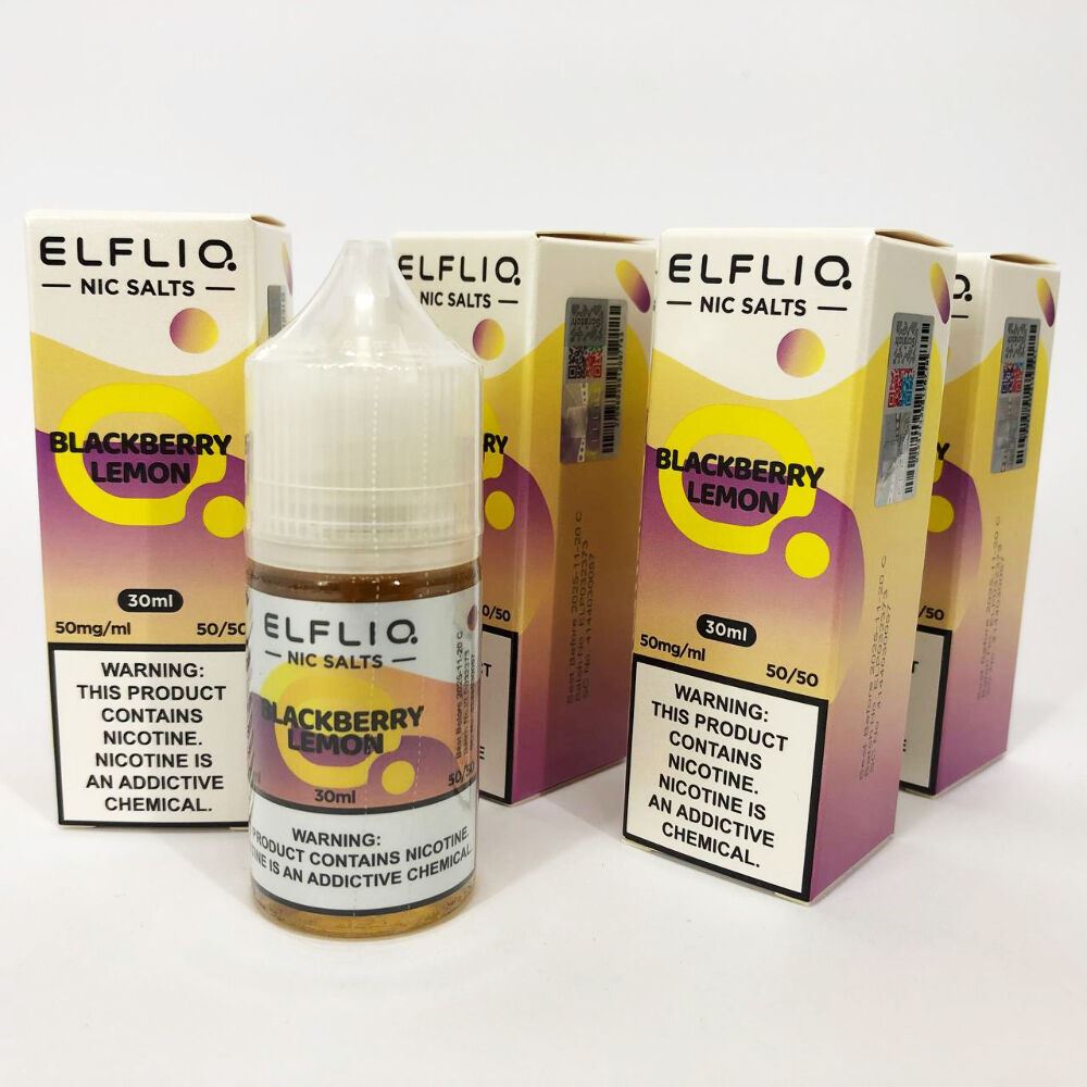 Рідина ELFLIQ 30мл 5%. Ожина Лимон (Blackberry Lemon)