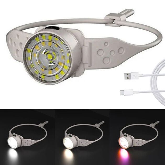 Ліхтар налобний G25-XPG+30SMD(white+yellow+red-blue), Потужний ліхтар на голову, ліхтар для автомеханіка
