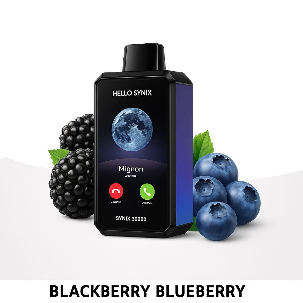 Hello Synix 30000. Ожина Чорниця (Blackberry Blueberry)