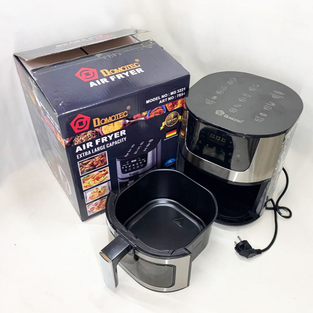 Аерофритюрка для смаження без масла Domotec MS-3221 3500 Вт 7 л