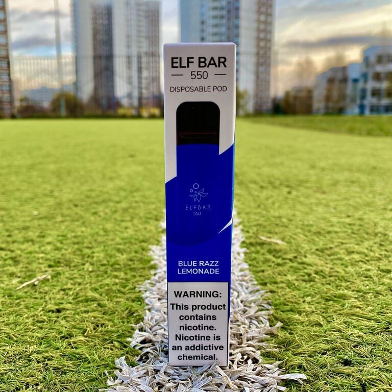 Elf Bar Original (Ельф Бар) 1500 тяг. Синя малина лимонад