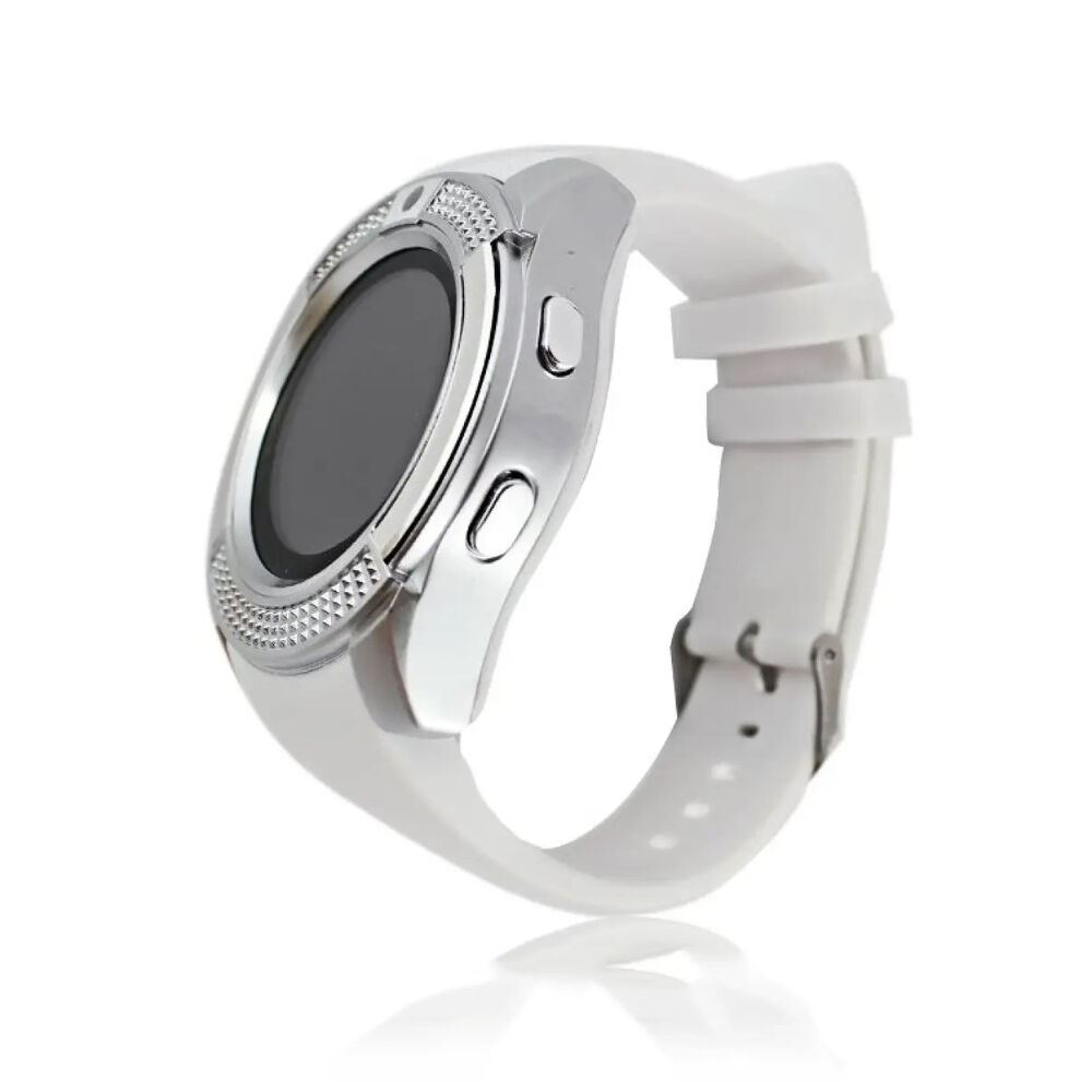 Розумний смарт-годинник Smart Watch V8. Колір: білий