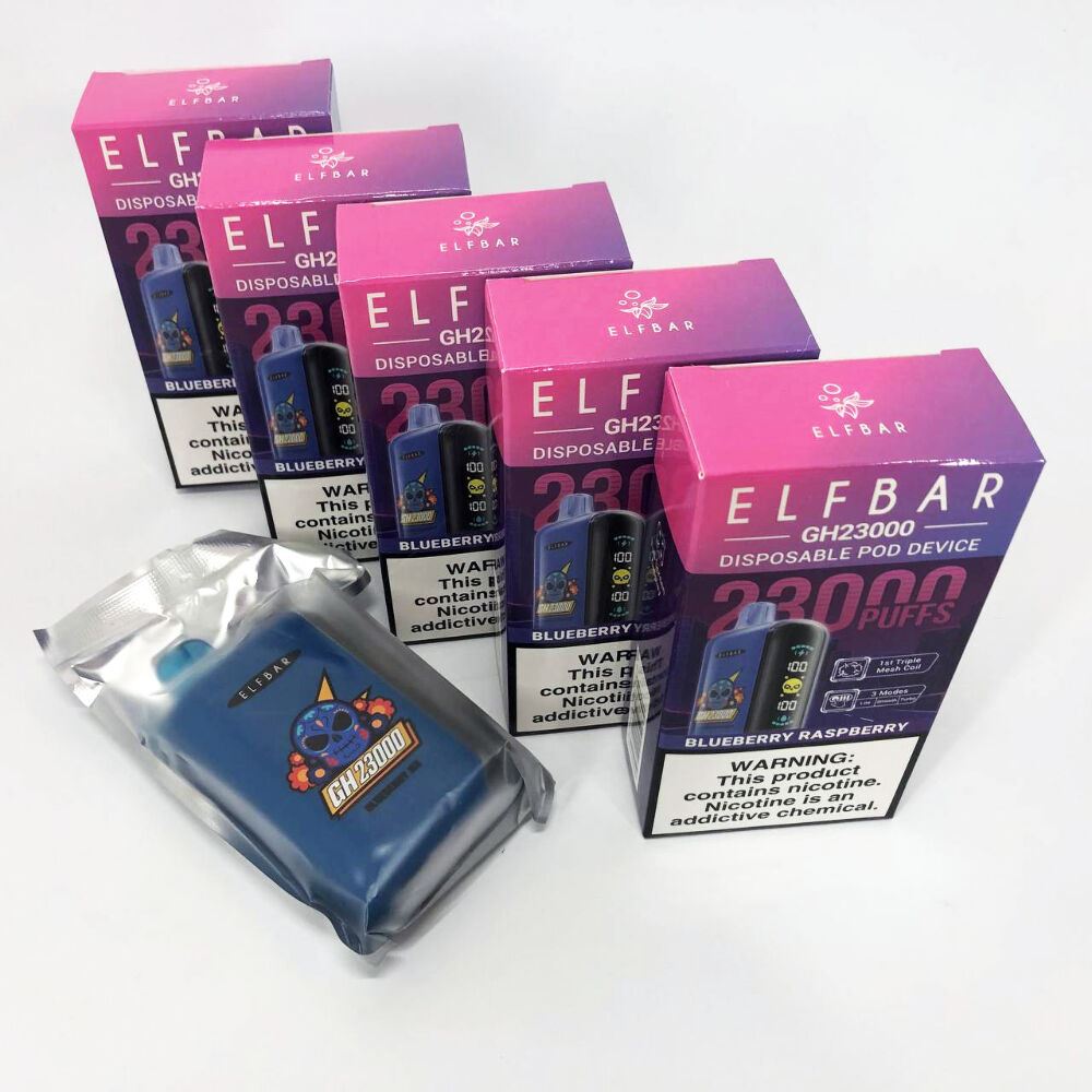 ELF BAR GH 23000 5%. Чорниця Малина (Blueberry Raspberry Ice)