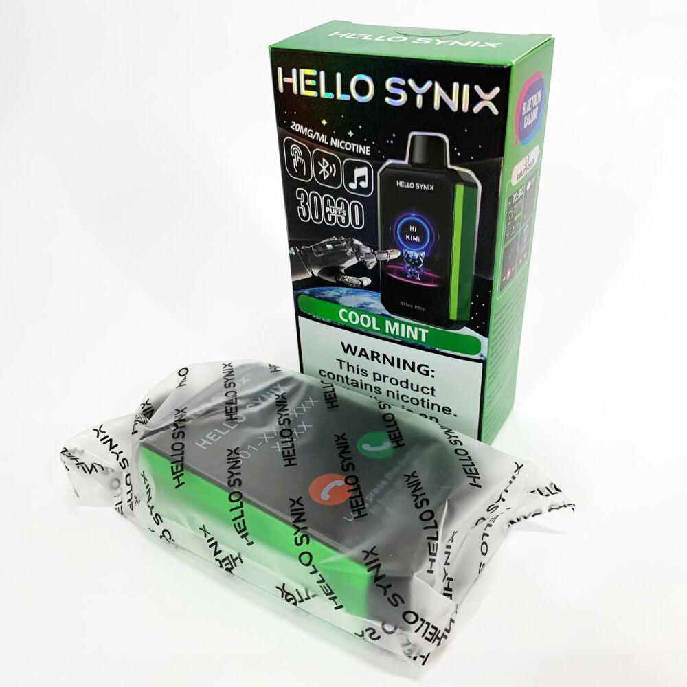 Hello Synix 30000. М'ята (Cool Mint)
