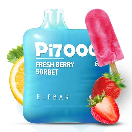 Elf Bar Pi7000. Ягідний мікс (Fresh Berry Sorbet)