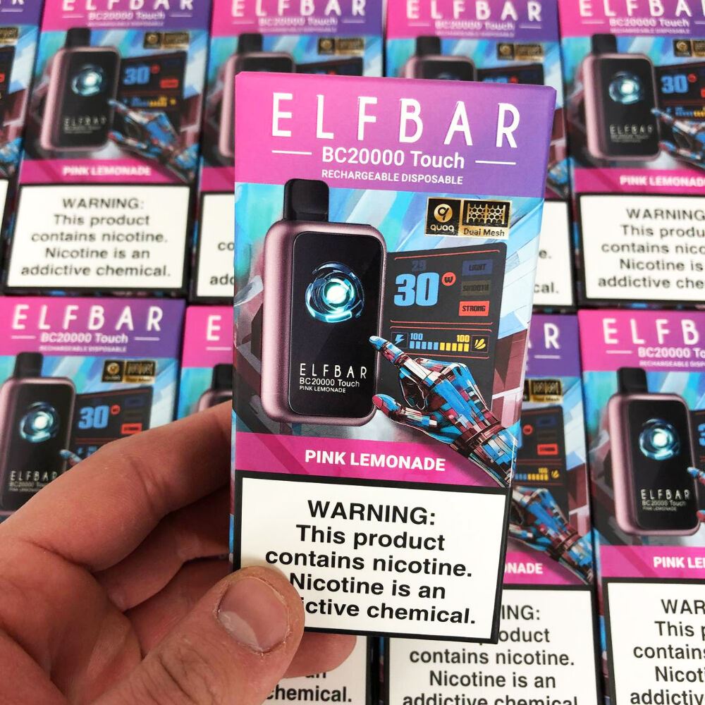 ELF BAR ВС20000 TOUCH. Рожевий лимонад (Pink Lemonade)