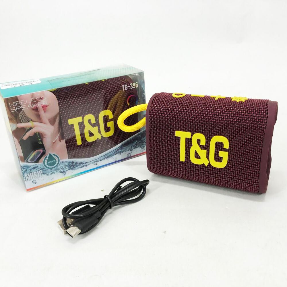 Bluetooth-колонка TG396. Колір: бордовий