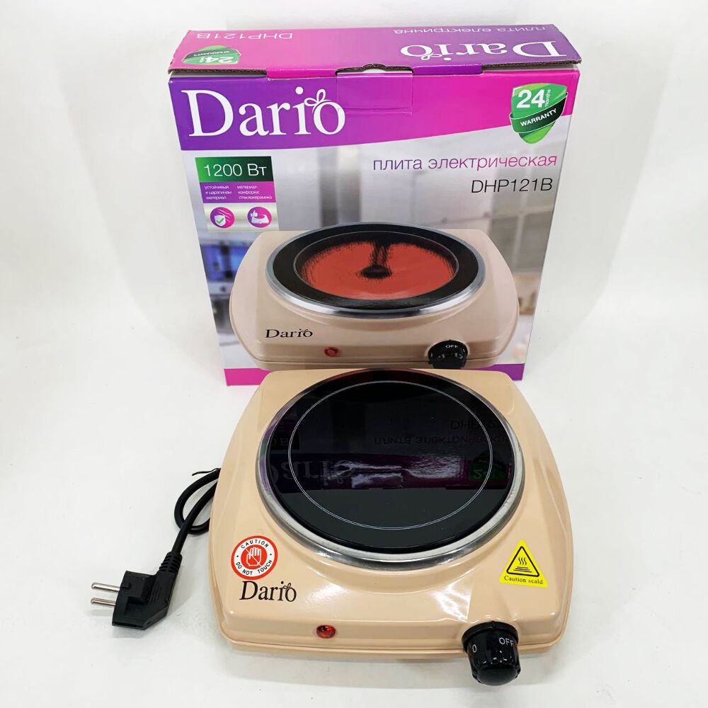 Настільна плита електрична DARIO DHP121B