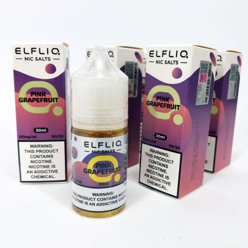 Рідина ELFLIQ 30мл 5%. Рожевий грейпфрут (Pink Grapefruit)