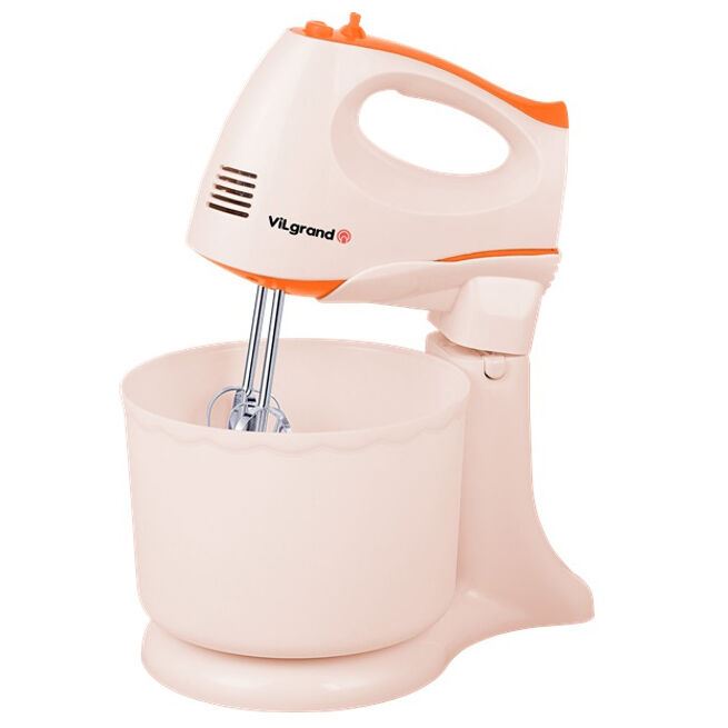 Міксер ViLgrand VHM3017B. Колір: оранжевий