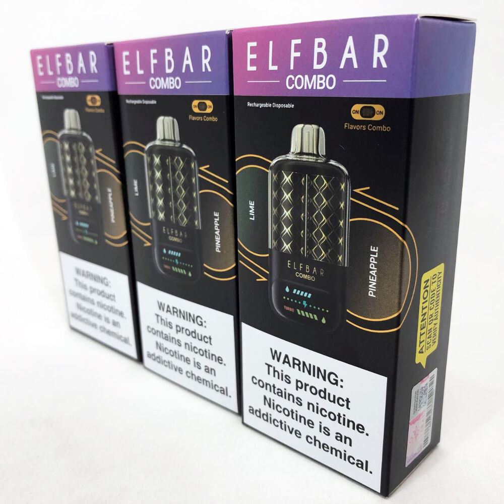 ELF BAR COMBO 25000. Перемикання смаків. Лайм / Ананас (Lime / Pineapple)