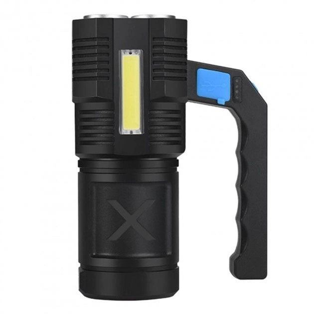 Ліхтар світлодіодний ручний переносний BL-X510-4LED+COB, світлодіодний ручний акумуляторний портативний