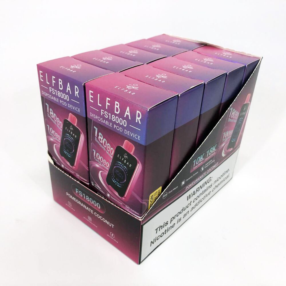 ELF BAR FS18000 5%. Гранат Кокос (Pomegranate Coconut)