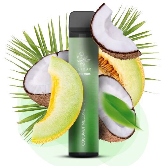 Elf Bar 1500 Ultra. Кокос Диня (Coconut Melon)