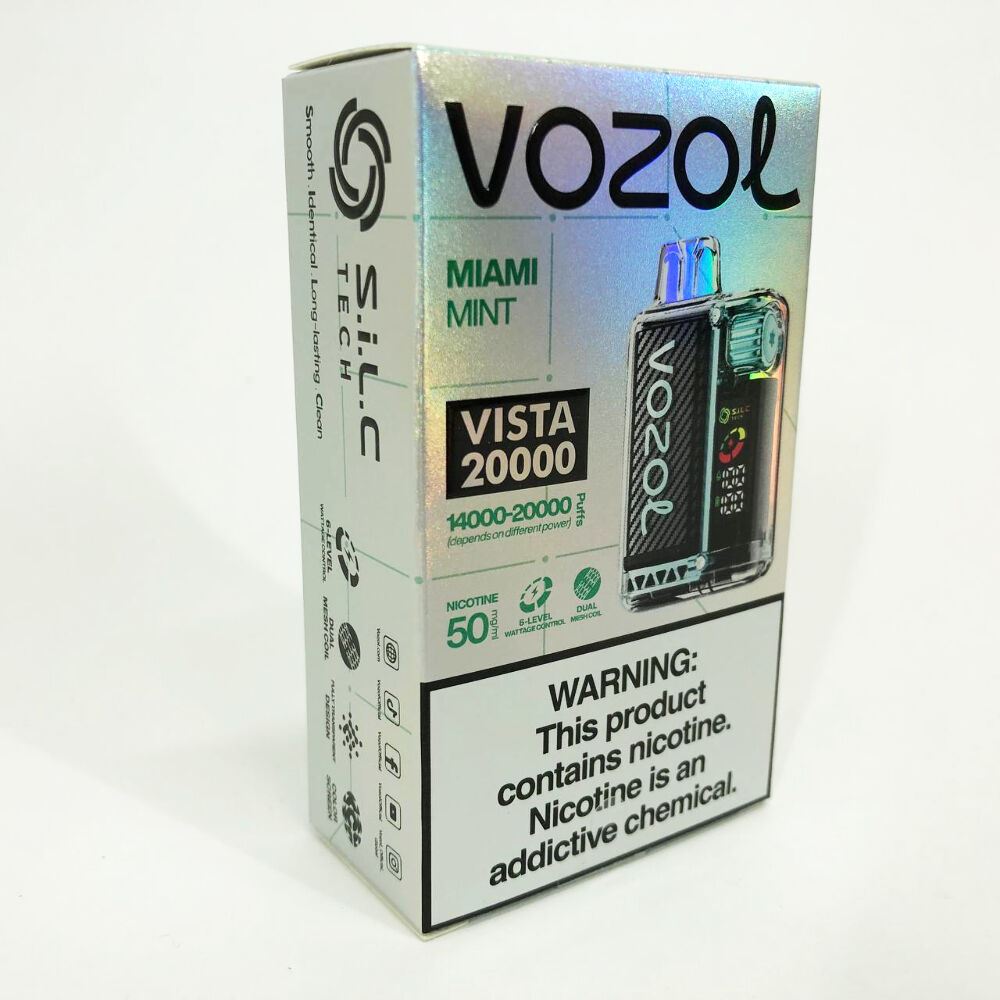 Vozol Vista 20000. М'ята (Miami Mint)
