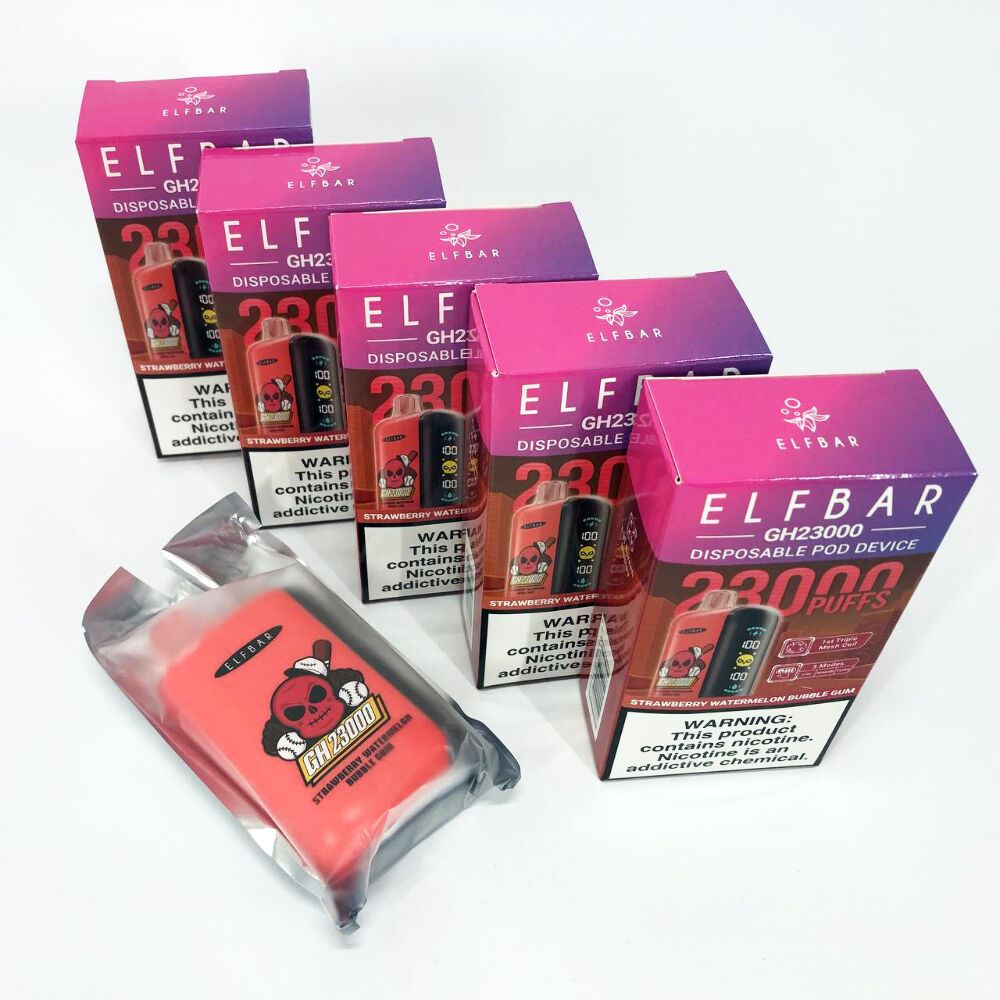 ELF BAR GH 23000 5%. Полунично-кавунова жуйка (Strawberry Watermelon Bubble Gum)