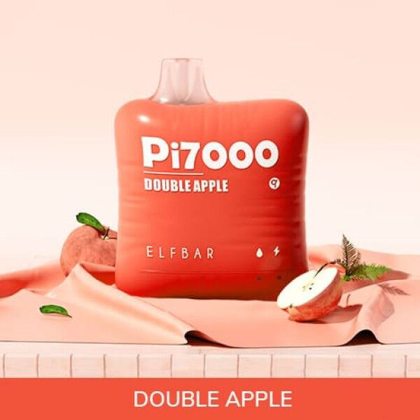 Elf Bar Pi7000. Яблуко (Double Apple)
