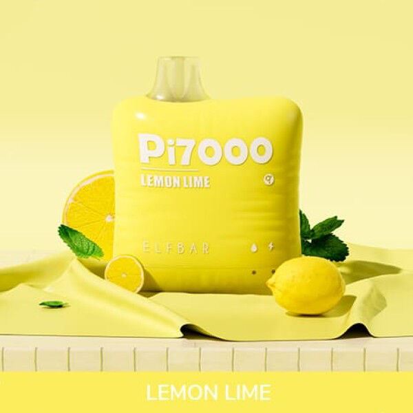 Elf Bar Pi7000. Лимон Лайм (Lemon Lime)