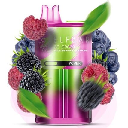 Elf Bar BC20000 5%. Лісові ягоди (Wildberries Crawler)